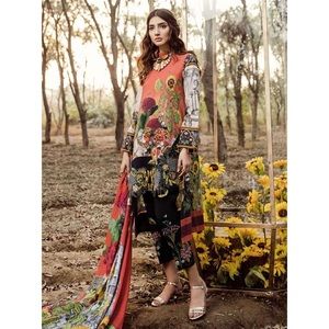 NEW Asifa Nabeel Embroidered Khaddar Shalwar Kameez